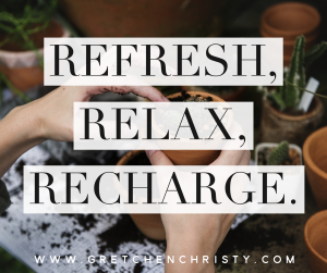 Refresh. Relax. Recharge.