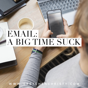 Email: A Big Time Suck